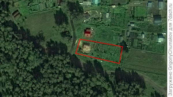 Дача моя красным