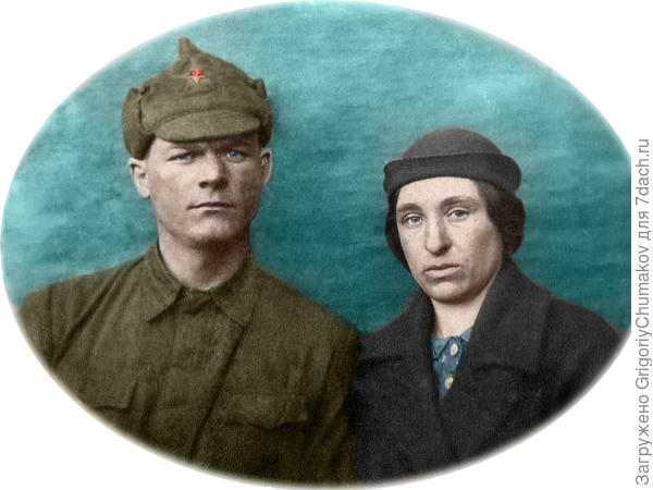 Дед в цвете