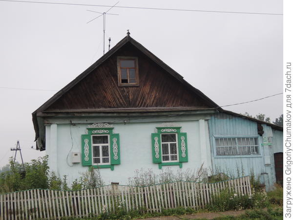 Ещё домик с современным узором