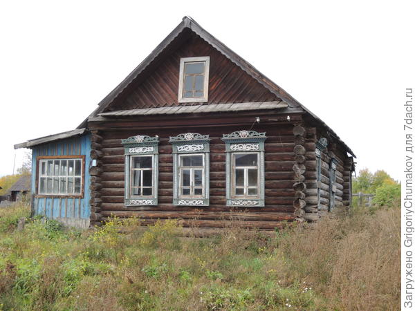 Какой красивый цвет у брёвен...