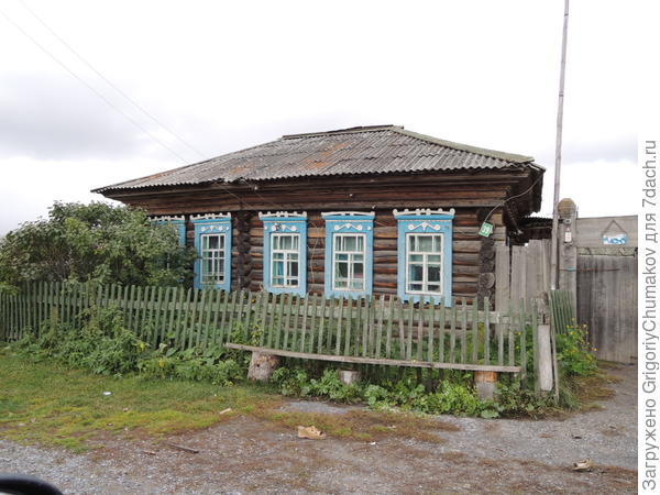 Простенький наличник