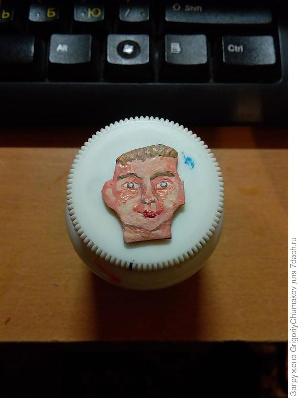 Проба лица сына