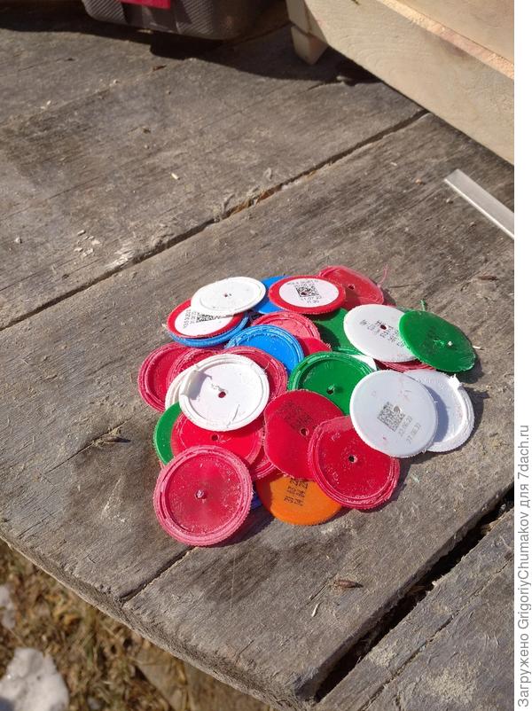 Получаем шайбы для крепежа