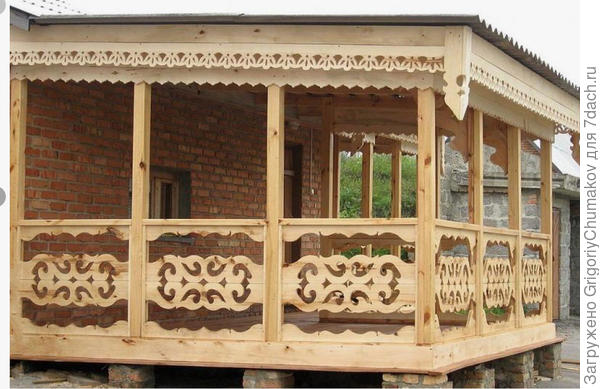 Оформление терассы