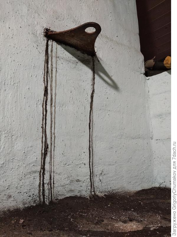 Подтёки по печной трубе