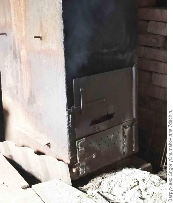 Починенная дверца