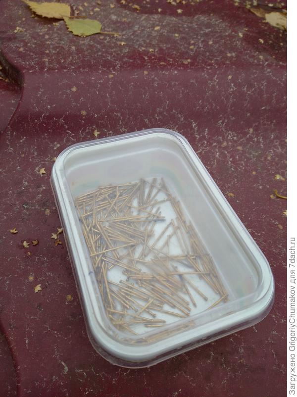 Гвозди для крепления штапиков