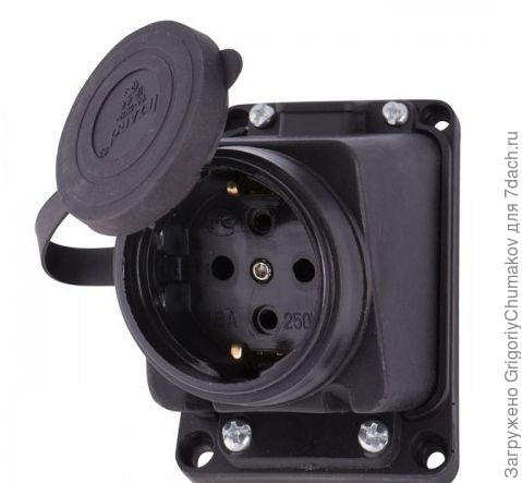 Такая была розетка первоночально