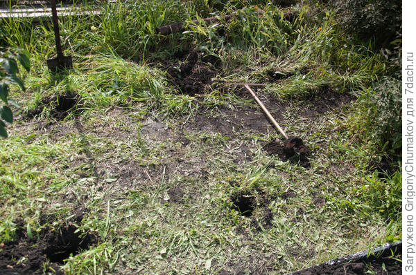 Начало постройки