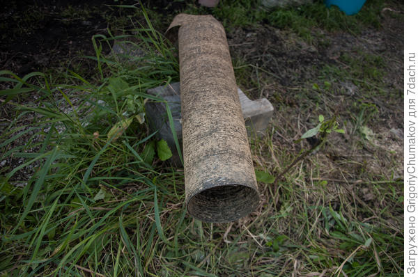 Опалубка из рубероида