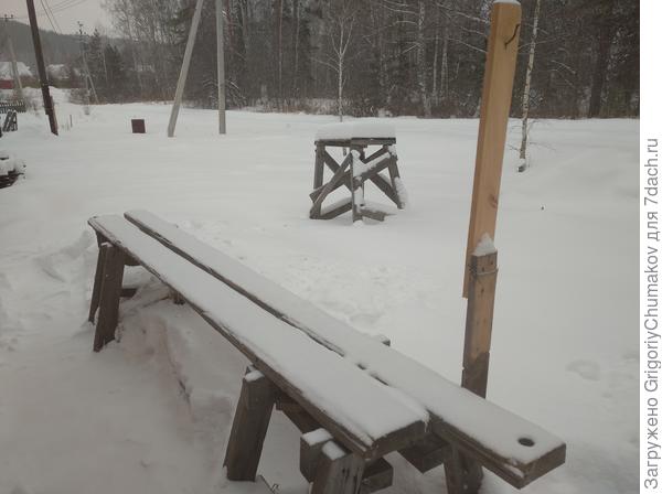 Пороша за ночь