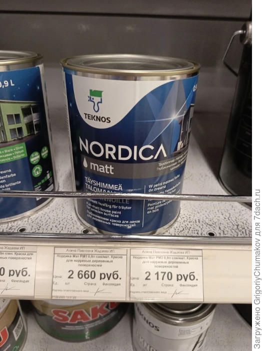 Вариант I - краска