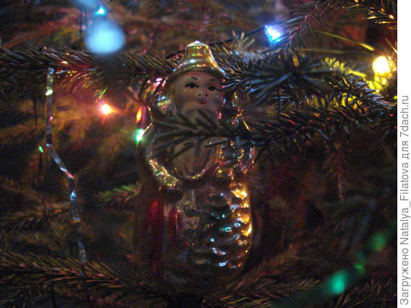 Дед Мороз, на прищепке