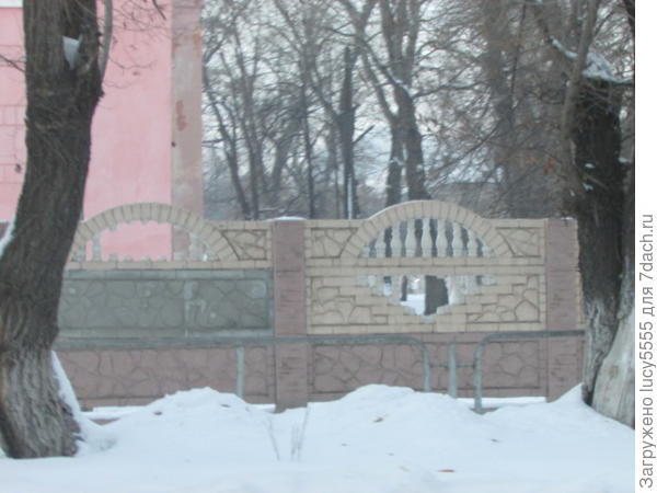 ещё "заборы-заборчики"