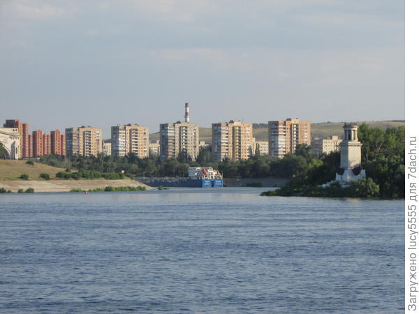 Волго-Донской канал начинается здесь