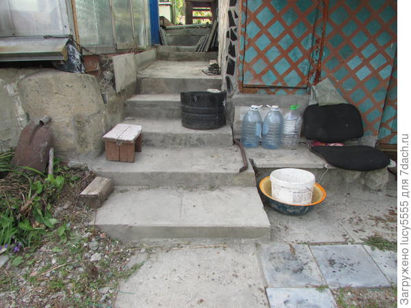 сентябрь. начало стенки у теплицы