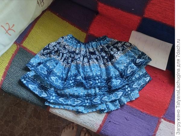 Юбка для крестницы, надеюсь,ей подойдет