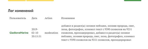 Вот скрин опубликованного поста.