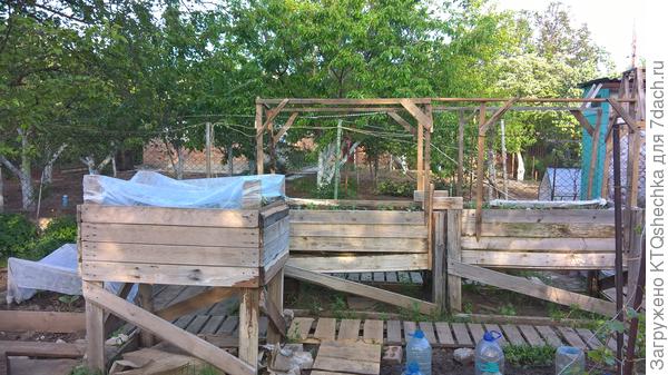 Грядки для огурцов