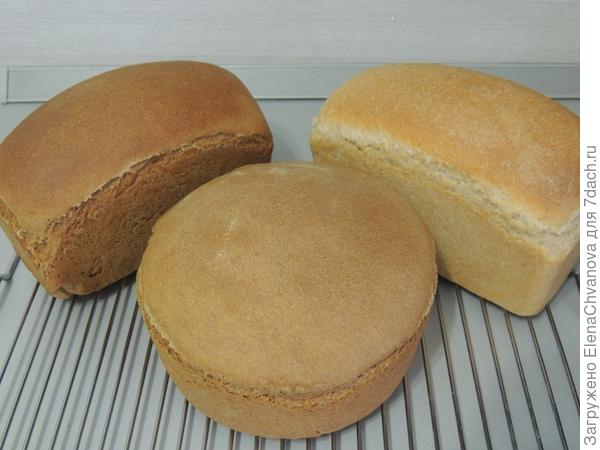 Хлеб 3 вида