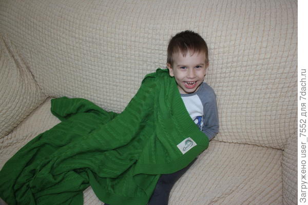 Сынок Тема с пледом от "Олейна"