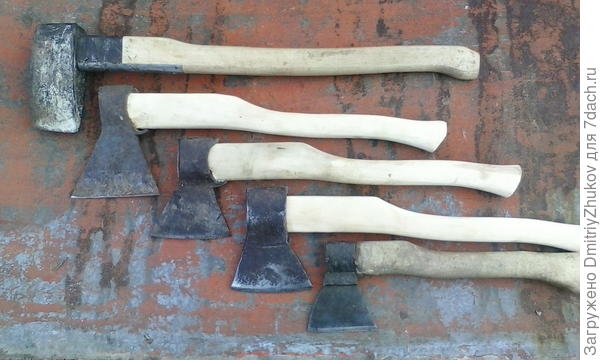 мои топоры и колун