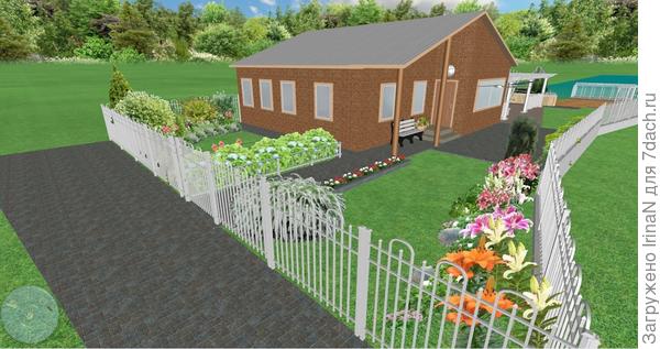 Добро пожаловать! Это мой домик, и злополучный палисадник! Заходите, люди добрые!