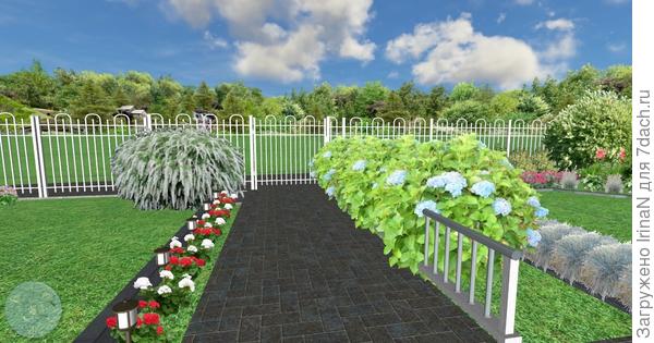 Хотела прикрыть ветками спиреи колодец.