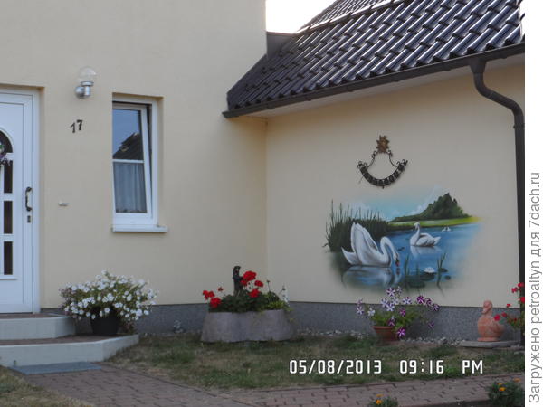 расписные стены совсем не редкость. Германия