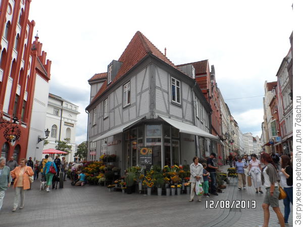 цветочный магазин, Германия,Висмар