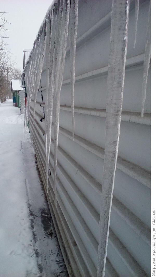 по длине сосульки можно судить о близкой весне.