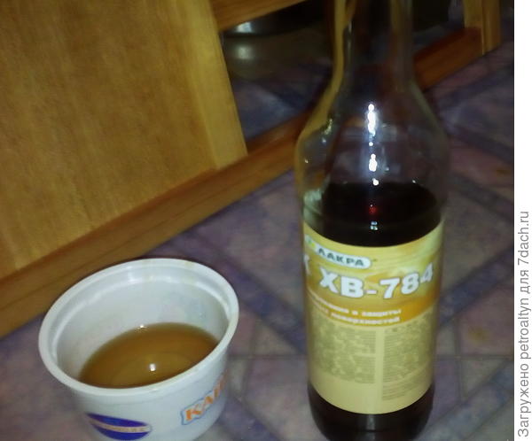 Лак и кисточку