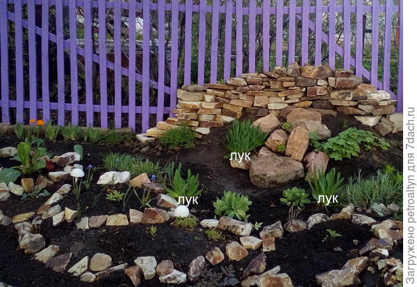 вот весной лучок зеленнет