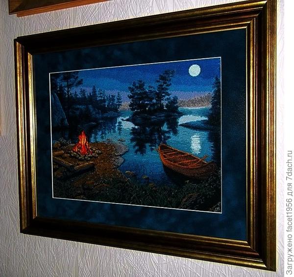 Моя вышивка &quot;Живой огонь&quot;