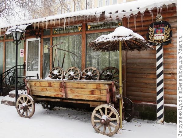 Одна из уютных кафешек. (декабрь 2016г)