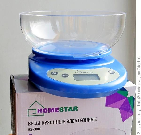 Пораньше бы заиметь такого помощника. А то я намаялась с этими бесконечными взвешиваниями