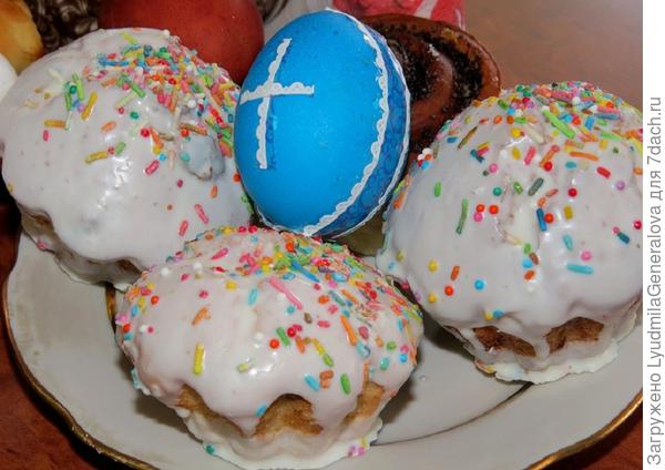 Пасхальные мини-куличики