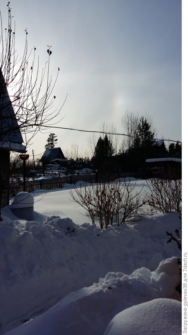 Радуга зимой