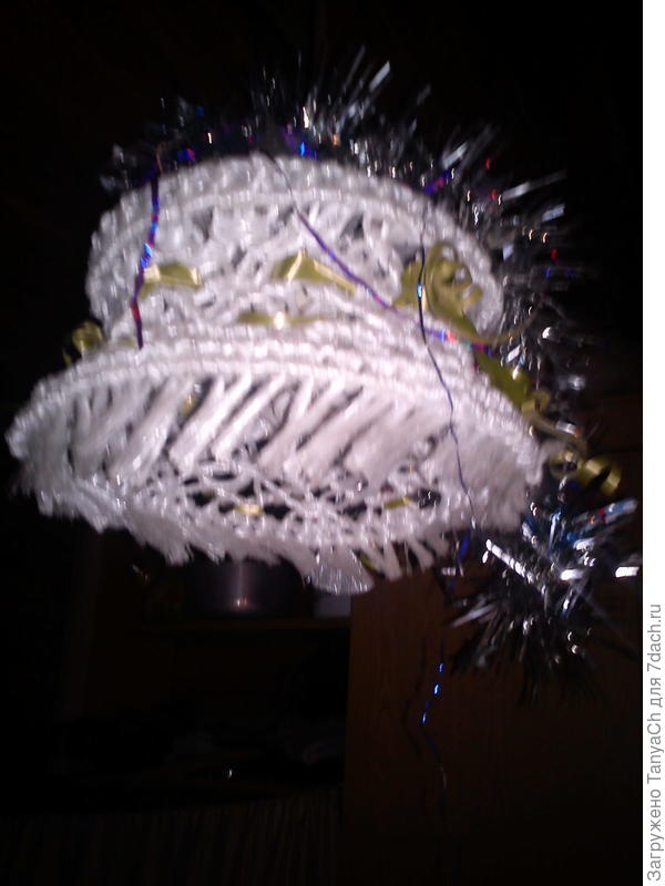 Абажур для друзей на дачу.