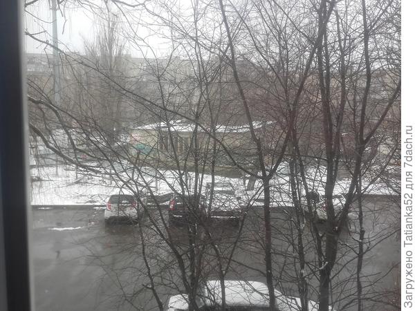 Вот так из окна.