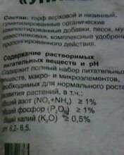 Состав грунта.