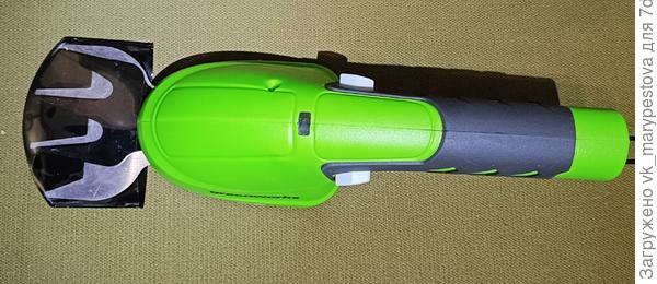 Насадка для кустов в сборе, она в чехольчике