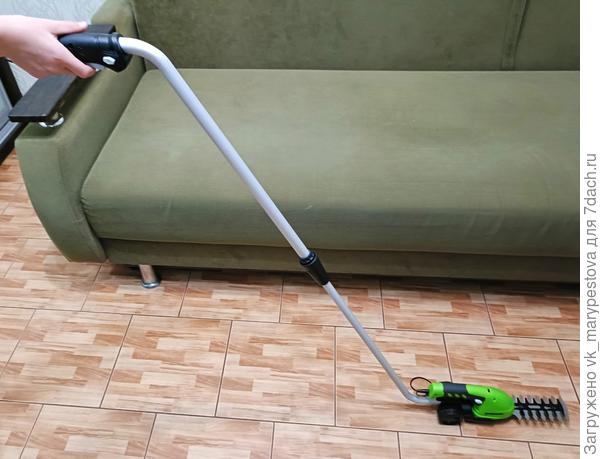 Аккумуляторные ножницы Greenworks, 7,2 В с телескопической ручкой