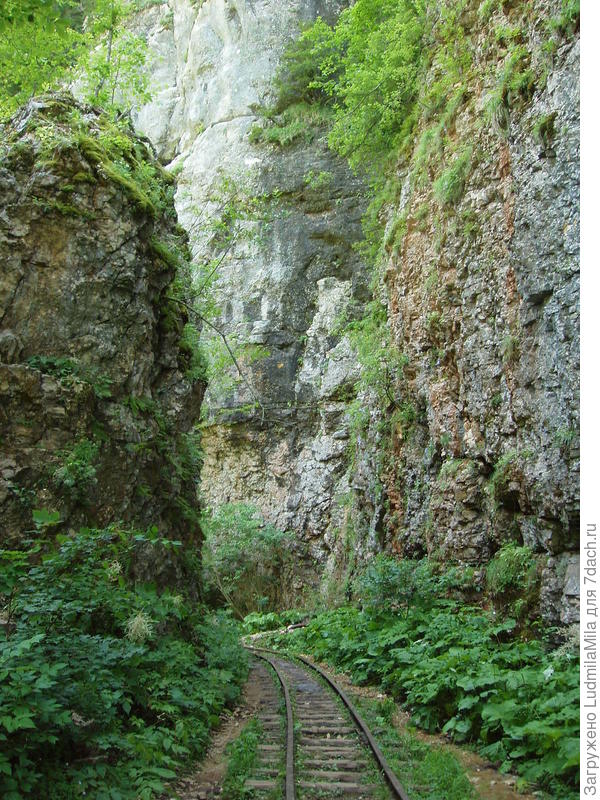 Остатки Апшеронской железной дороги.