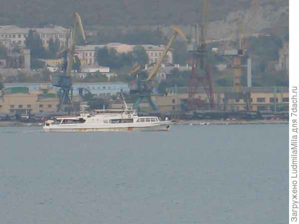 Комета на Сочи из Новороссийска.