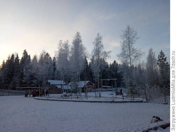 Комплекс.Сейчас закрыт.Зима.