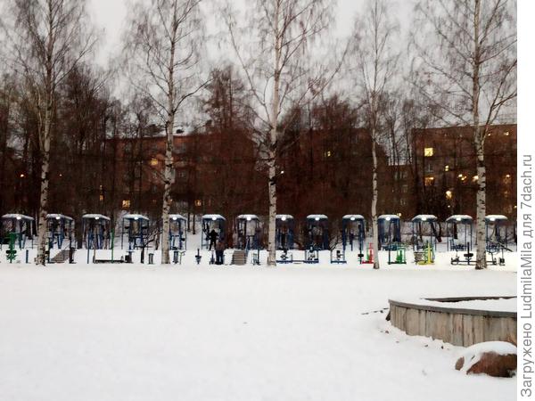 Даже зимой есть желающие