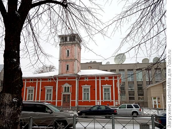 Остатки деревянного градостроительства