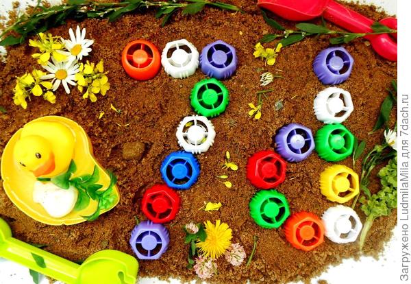 Детишек приучаем с детства к семидачным работам))))Они и выложили логотип)))