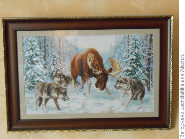 Классический сюжет для вышивки